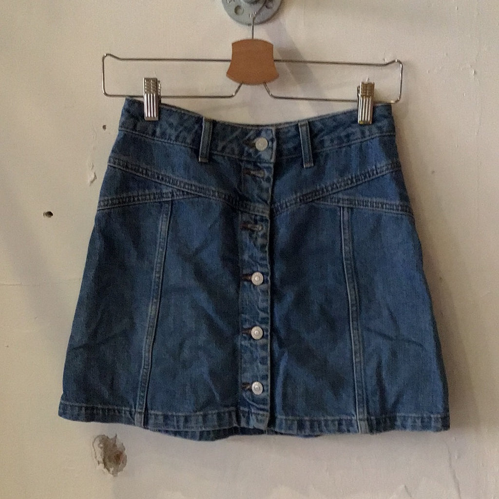 TopShop l Denim skirt, Size 4