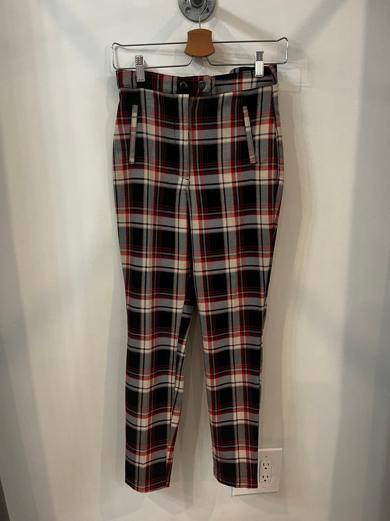 H&M checkered pants, Size 4