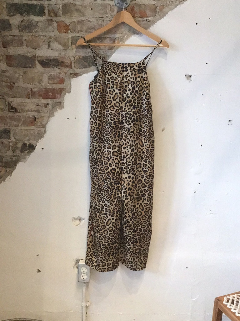 TopShop l Cheetah jumpsuit, Size 0